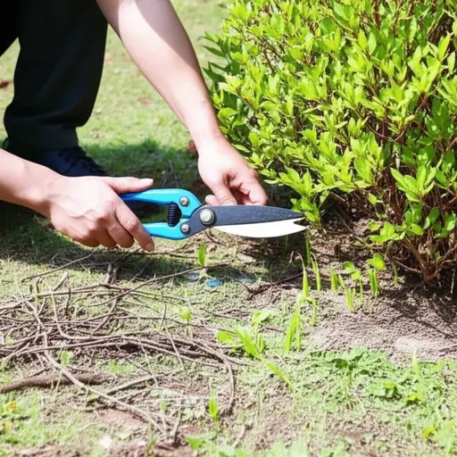 修剪植物会促进新生长。