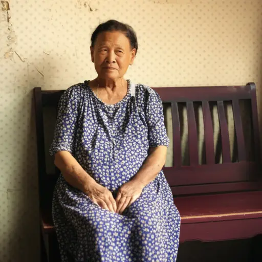 她有老旧的观念。