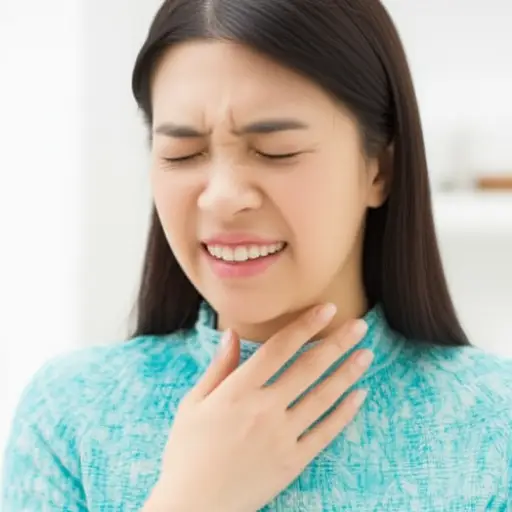 听起来你喉咙痛。