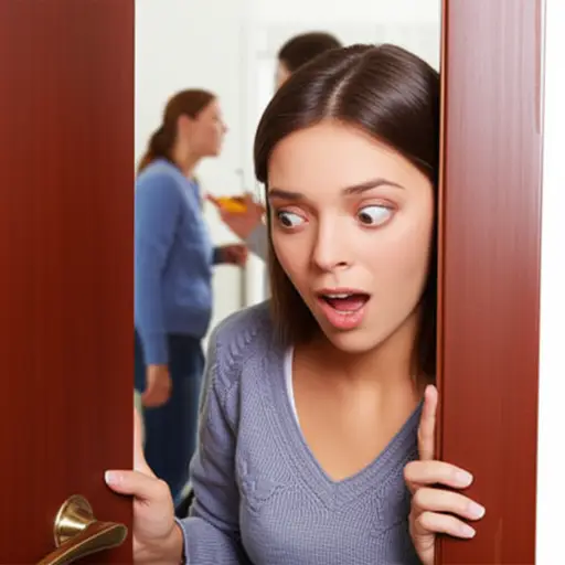 她听到我们只是运气不好。