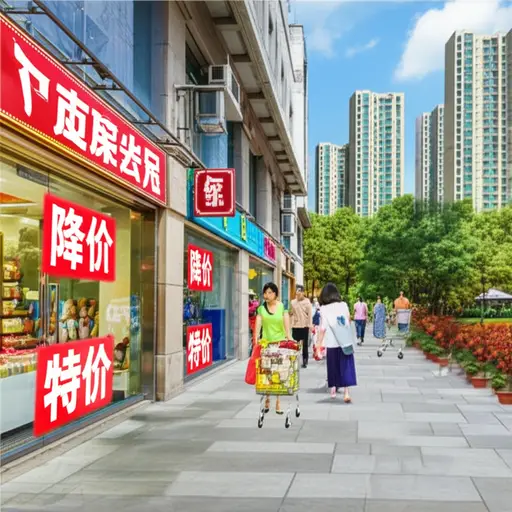 这个区域的生活成本下降了。