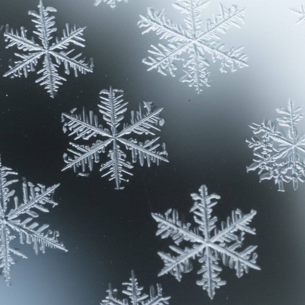 雪花是独一无二的。