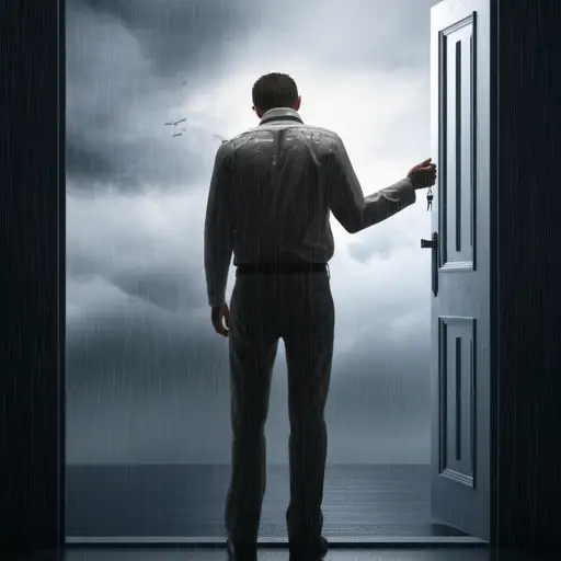 丢了钥匙后，我以为情况不会更糟了，但接着就开始下雨了。