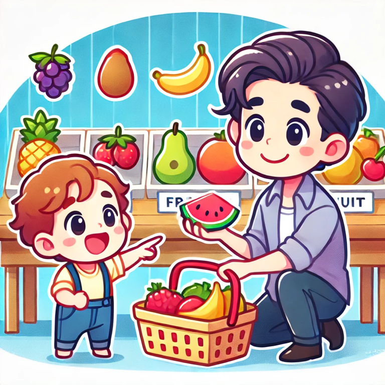 我们买些水果吧。