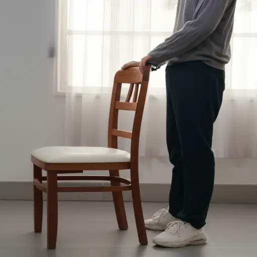 你能把椅子转过来对着窗户吗？