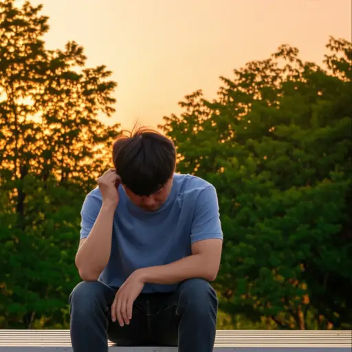 我太难过了，忍不住哭了。