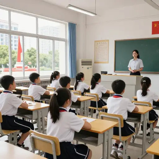 在那个体系中，孩子们从小就接受(制约)，要无条件服从权威。