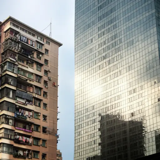 这份工作离我家近，而且薪水不错。