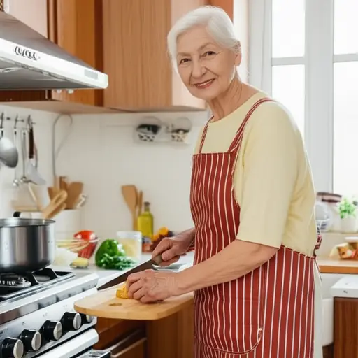 我的祖母是位完美的家庭主妇。