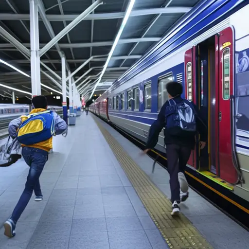 如果我们当时没跑起来，可能就错过那班火车了。