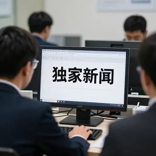 这名记者设法在其他任何媒体之前独家报道了这条新闻。