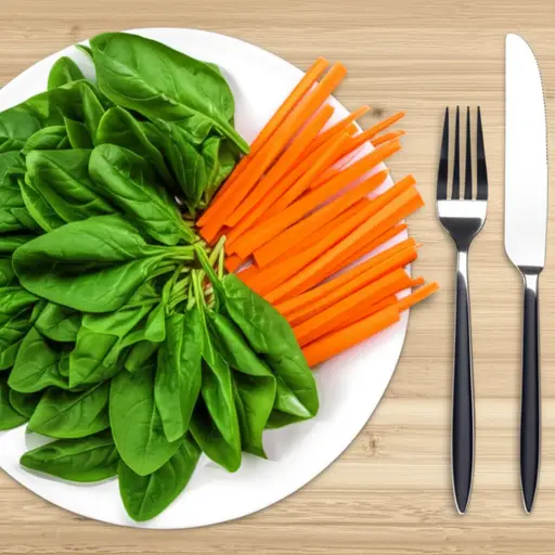 你喜欢胡萝卜配菠菜吗？