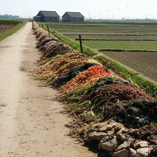 小心，乡村的一些地方气味真的很难闻。