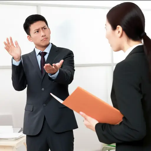 我邀请他参加会议，但他婉拒了。