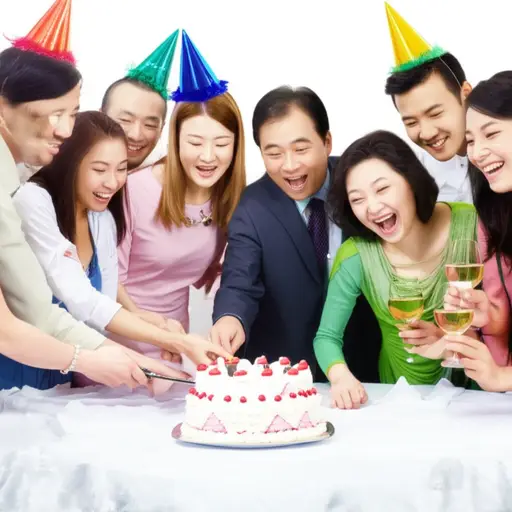 你的蛋糕在派对上大受欢迎——每个人都喜欢。