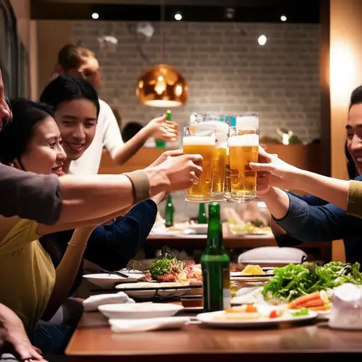 很多人午餐时喜欢喝无酒精啤酒。