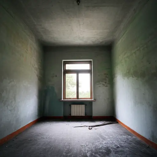 空房子完全寂静。