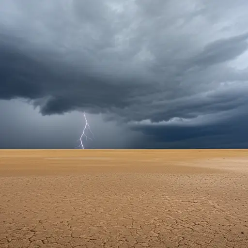 看起来要下雨了。