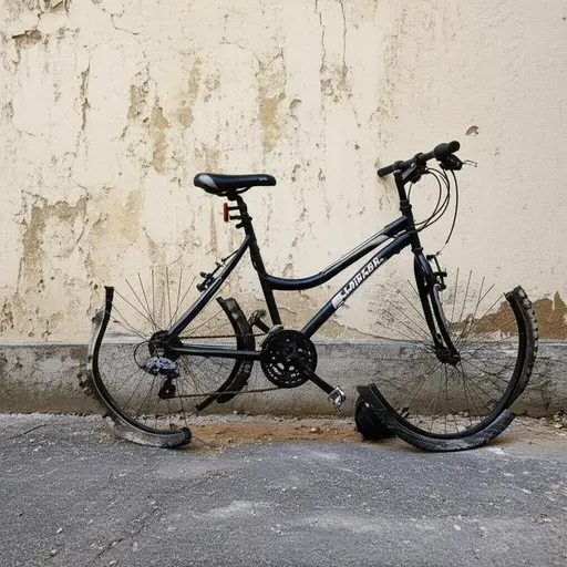 我的自行车需要一个新轮子。