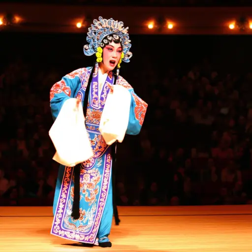 表演者通过歌曲和舞蹈来讲述故事。