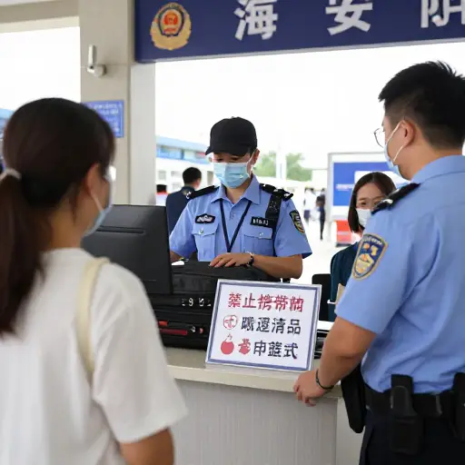 对于你能带入这个国家的物品有一些限制。