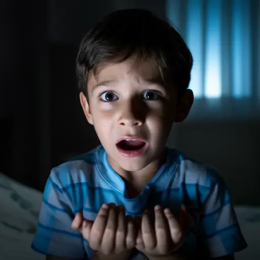 我昨晚做了一个可怕的梦。