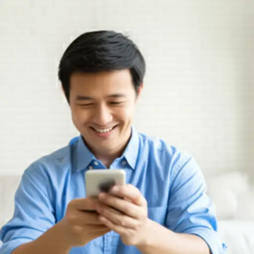 尽管有坏消息，他还是愉快地微笑着。