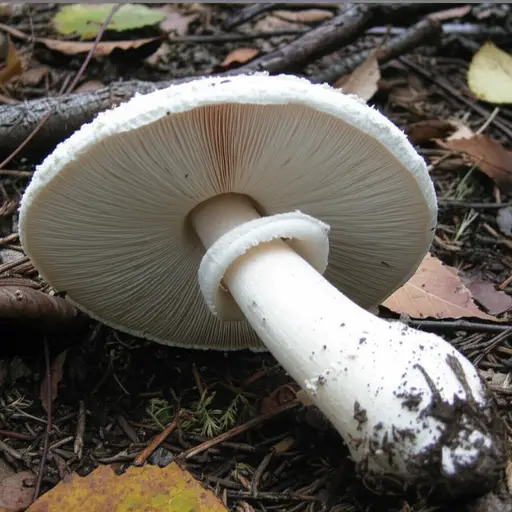 这个蘑菇很大。