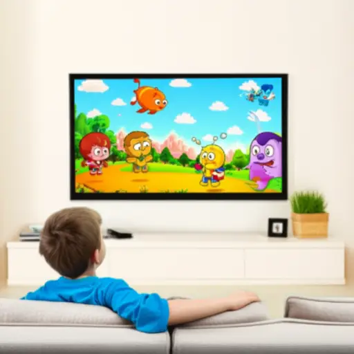 我经常看儿童频道。