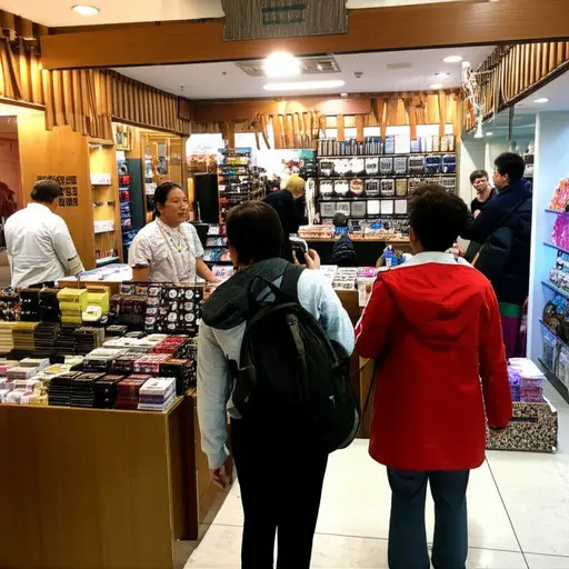 大约百分之七十八的顾客是游客。