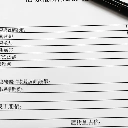 请在表格底部的空白处签名。