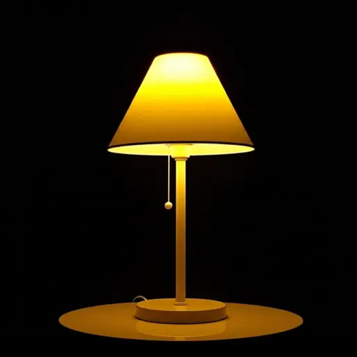 这盏灯每隔几秒钟就会闪烁一次。