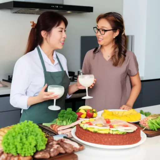 我负责带甜点，你负责带主菜，好吗？