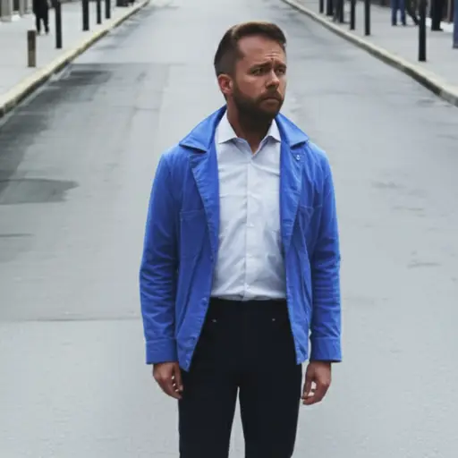 '我一生中从未见过他'是一个否定句。