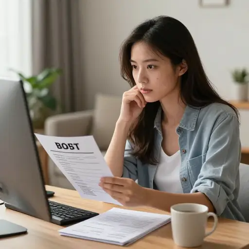 为了养家，她试图找一份兼职工作。