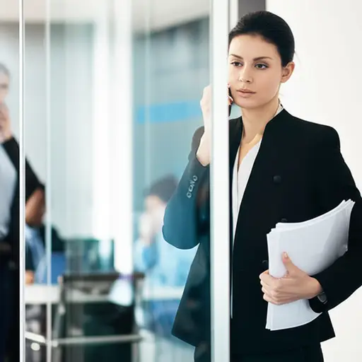 会议开始前不久她给我打了电话。