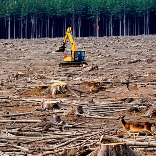 剥夺动物的自然栖息地是残酷的。