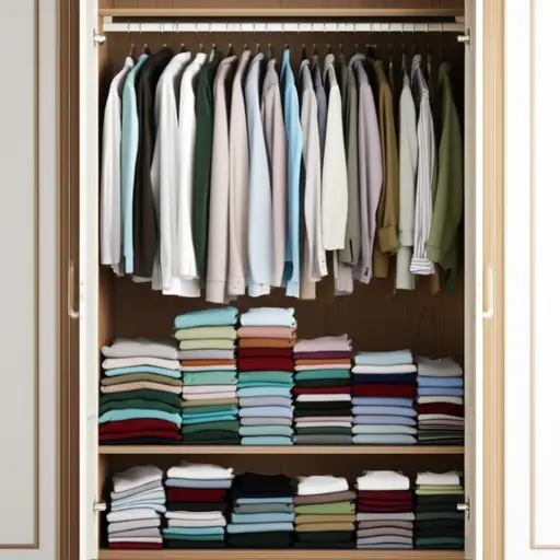 我的衣柜太满了，一件衣服也塞不下了。