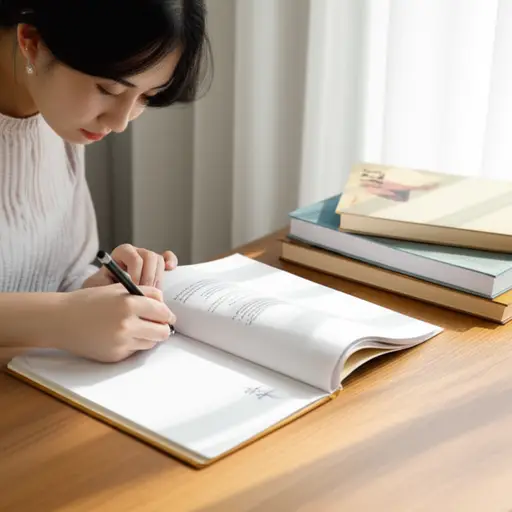 她在她所有的书上都写了自己的名字。