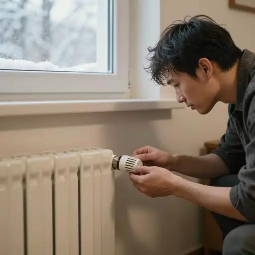 你能把暖气关小一点吗？这里太热了。