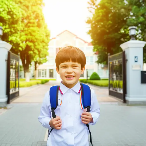 我上学从不迟到。