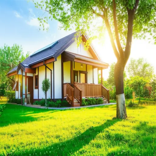 他们拥有一座迷人的乡村小屋。