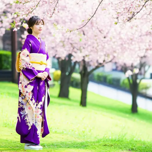 和服是一种日本传统的民族服装。