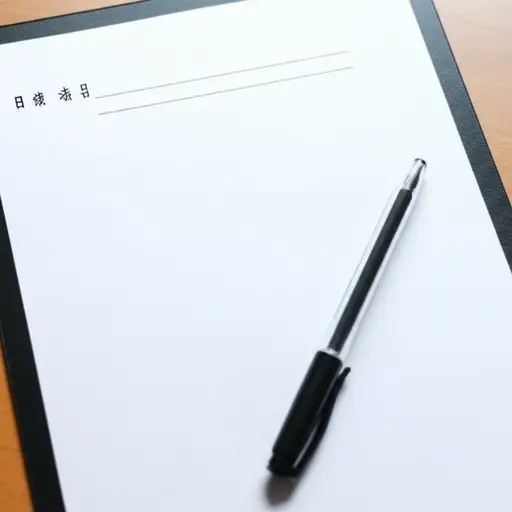 你必须在申请表顶部标注日期。