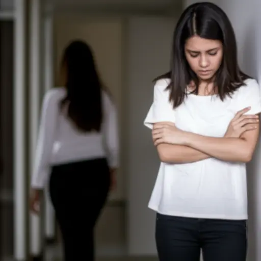 我因为让她失望而感到内疚。