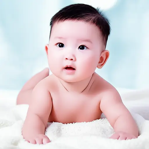 婴儿有柔软的皮肤。