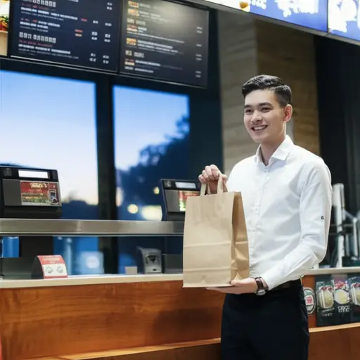 我经常在周五买外卖。