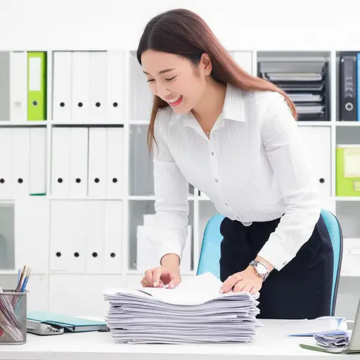 Suzie 会收集所有的表格，这样我就可以在家做了。