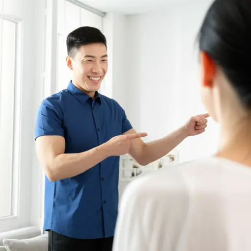 他就在我这里。