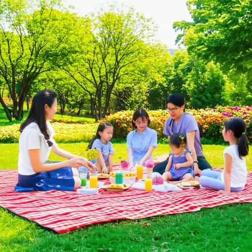 公园是野餐的好地方。